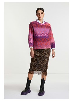 Rich &amp; Royal Sweter w kolorze fioletowo-różowym ze sklepu Limango Polska w kategorii Swetry damskie - zdjęcie 167365328