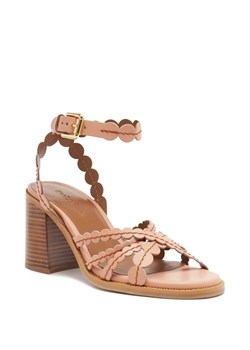 See By Chloé Skórzane sandały na słupku KADDY ze sklepu Gomez Fashion Store w kategorii Sandały damskie - zdjęcie 167369089