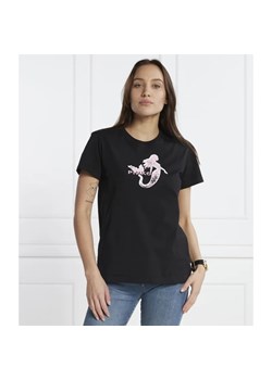Pinko T-shirt | Regular Fit ze sklepu Gomez Fashion Store w kategorii Bluzki damskie - zdjęcie 167369127