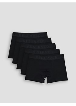 Reserved - 5 pack bokserek Long - czarny ze sklepu Reserved w kategorii Majtki męskie - zdjęcie 167375086