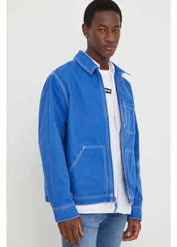Levi&apos;s kurtka jeansowa męska kolor niebieski przejściowa ze sklepu ANSWEAR.com w kategorii Kurtki męskie - zdjęcie 167375509