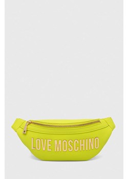 Love Moschino nerka kolor zielony ze sklepu ANSWEAR.com w kategorii Nerki - zdjęcie 167376169
