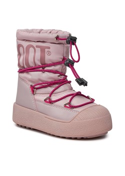Śniegowce Moon Boot Jtrack Polar 34300500005 Pink 005 ze sklepu eobuwie.pl w kategorii Buty zimowe dziecięce - zdjęcie 167384068