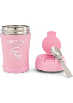 Twistshake Pojemnik termiczny w kolorze jasnoróżowym - 350 ml ze sklepu Limango Polska w kategorii Akcesoria kuchenne - zdjęcie 167387938
