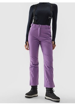 4F Spodnie narciarskie w kolorze fioletowym ze sklepu Limango Polska w kategorii Spodnie damskie - zdjęcie 167389159