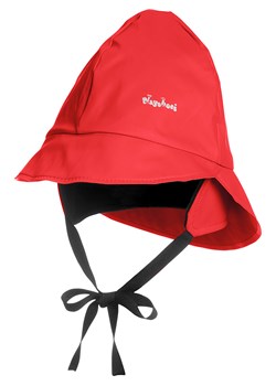 Playshoes Czapka przeciwdeszczowa w kolorze czerwonym ze sklepu Limango Polska w kategorii Czapki dziecięce - zdjęcie 167389627