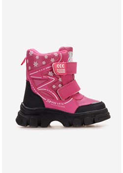 Różowe botki dziewczęce Eileen ze sklepu Zapatos w kategorii Buty zimowe dziecięce - zdjęcie 167390715