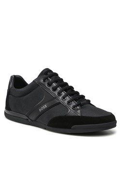 Sneakersy Boss Saturn 50471235 10216105 01 Black 001 ze sklepu eobuwie.pl w kategorii Buty sportowe męskie - zdjęcie 167395746