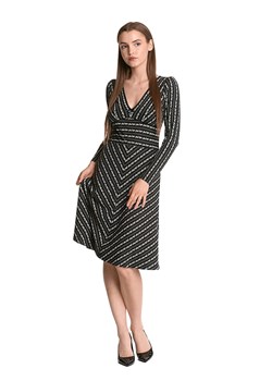 Vive Maria Sukienka &quot;Dandy Stripes&quot; w kolorze czarno-białym ze sklepu Limango Polska w kategorii Sukienki - zdjęcie 167401385