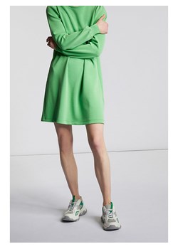 Rich &amp; Royal Sukienka dresowa w kolorze zielonym ze sklepu Limango Polska w kategorii Sukienki - zdjęcie 167403215