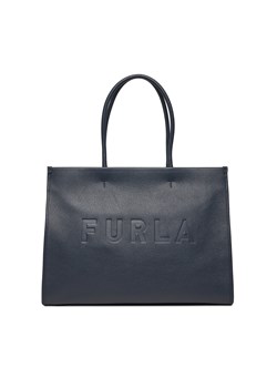 Torebka Furla Opportunity L Tote 42 WB01106-BX2560-2679S-1007 Mediterraneo+Nero ze sklepu eobuwie.pl w kategorii Torby Shopper bag - zdjęcie 167405255