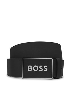 Pasek Męski Boss Icon-S1 Sz40 50471333 Black 005 ze sklepu eobuwie.pl w kategorii Paski męskie - zdjęcie 167405469