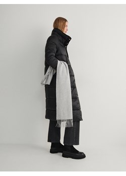 Reserved - Pikowany płaszcz ze stójką - czarny ze sklepu Reserved w kategorii Płaszcze damskie - zdjęcie 167411828