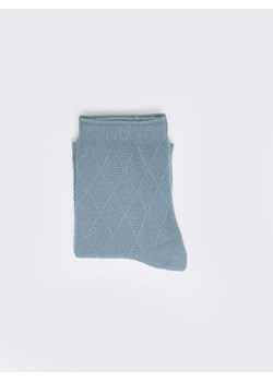 Skarpety damskie bawełniane niebieskie Alpina 401 ze sklepu Big Star w kategorii Skarpetki damskie - zdjęcie 167416368