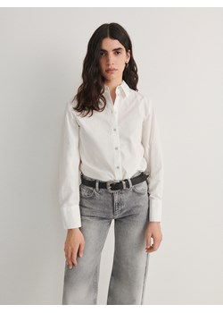 Reserved - Bawełniana koszula - biały ze sklepu Reserved w kategorii Koszule damskie - zdjęcie 167419309