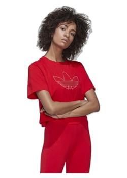 adidas Koszulka w kolorze czerwonym ze sklepu Limango Polska w kategorii Bluzki damskie - zdjęcie 167420536