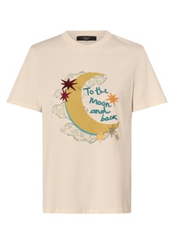 Max Mara Weekend T-shirt damski Kobiety Bawełna écru nadruk ze sklepu vangraaf w kategorii Bluzki damskie - zdjęcie 167425016