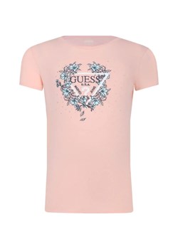 Guess T-shirt | Regular Fit ze sklepu Gomez Fashion Store w kategorii Bluzki dziewczęce - zdjęcie 167434168
