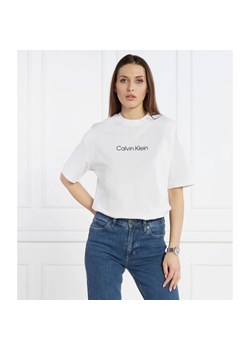 Calvin Klein T-shirt | Oversize fit ze sklepu Gomez Fashion Store w kategorii Bluzki damskie - zdjęcie 167438037