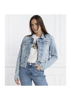 Tommy Jeans Kurtka jeansowa IZZIE | Slim Fit ze sklepu Gomez Fashion Store w kategorii Kurtki damskie - zdjęcie 167438549