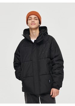 Pikowana kurtka zimowa czarna ze sklepu House w kategorii Kurtki męskie - zdjęcie 167446805