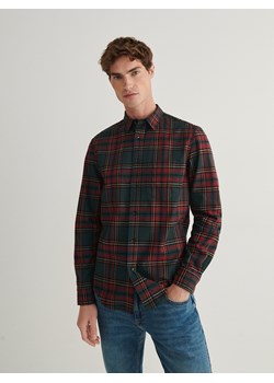 Reserved - Koszula regular fit w kratę - czerwony ze sklepu Reserved w kategorii Koszule męskie - zdjęcie 167448318