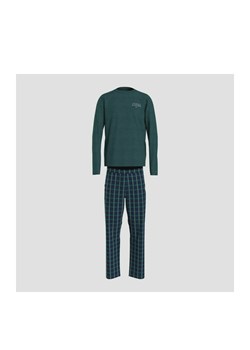 Piżama (bluza + spodnie) Tommy Hilfiger UM0UM03130 M Zielona (8720645421634). Piżamy męskie ze sklepu Rozetka.pl w kategorii Piżamy męskie - zdjęcie 167449568