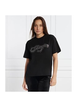 Juicy Couture T-shirt BOYFRIEND SCATTER DIAMANTE | Classic fit ze sklepu Gomez Fashion Store w kategorii Bluzki damskie - zdjęcie 167450419