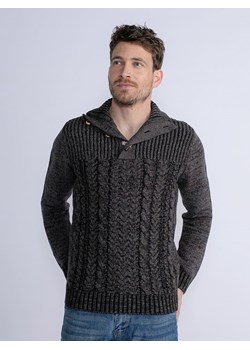 Petrol Industries Sweter w kolorze antracytowym ze sklepu Limango Polska w kategorii Swetry męskie - zdjęcie 167451355