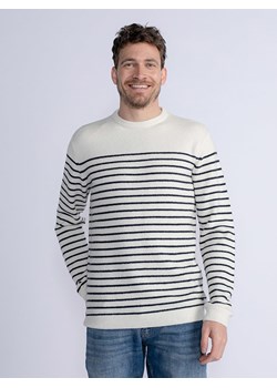 Petrol Industries Sweter w kolorze czarno-białym ze sklepu Limango Polska w kategorii Swetry męskie - zdjęcie 167451379