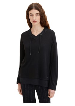 Tom Tailor Koszulka w kolorze czarnym ze sklepu Limango Polska w kategorii Bluzki damskie - zdjęcie 167452178