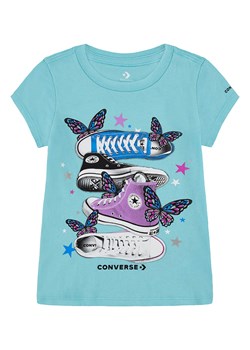 Converse Koszulka w kolorze błękitnym ze sklepu Limango Polska w kategorii Bluzki dziewczęce - zdjęcie 167460228