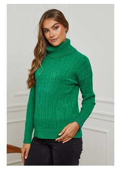 Soft Cashmere Golf w kolorze zielonym ze sklepu Limango Polska w kategorii Swetry damskie - zdjęcie 167460266