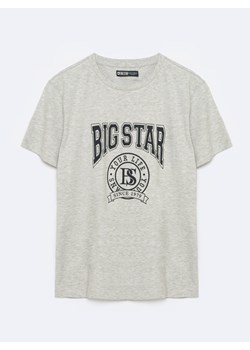 Koszulka chłopięca z nadrukiem szara Holger 901 ze sklepu Big Star w kategorii T-shirty chłopięce - zdjęcie 167461065