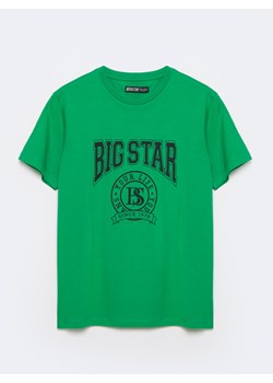Koszulka chłopięca z nadrukiem zielona Holger 301/ Szortex 301 ze sklepu Big Star w kategorii T-shirty chłopięce - zdjęcie 167461068