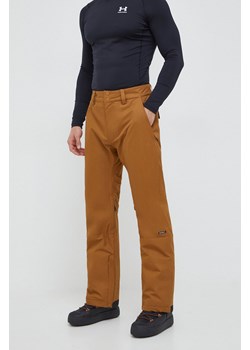 Rip Curl spodnie Base kolor brązowy ze sklepu ANSWEAR.com w kategorii Spodnie męskie - zdjęcie 167461528