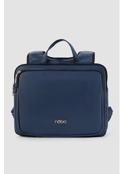 Recyklingowy plecak Nobo na laptopa 14" granatowy ze sklepu NOBOBAGS.COM w kategorii Plecaki - zdjęcie 167462716