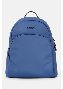 Niebieski plecak Nobo z półokrągłą kieszenią ze sklepu NOBOBAGS.COM w kategorii Plecaki - zdjęcie 167462947