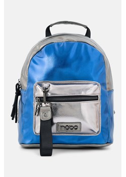 Kompaktowy plecak Nobo w niebiesko-srebrnym kolorze ze sklepu NOBOBAGS.COM w kategorii Plecaki - zdjęcie 167463989