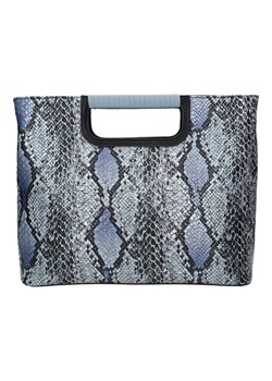 Wężowa torebka do ręki Nobo błękitna ze sklepu NOBOBAGS.COM w kategorii Torby Shopper bag - zdjęcie 167464119