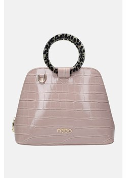 Damska torebka Nobo z okrągłą rączką różowa ze sklepu NOBOBAGS.COM w kategorii Torby Shopper bag - zdjęcie 167464677