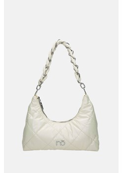 Mała pikowana torebka na ramię Nobo na łańcuszku perłowa ze sklepu NOBOBAGS.COM w kategorii Kopertówki - zdjęcie 167465288