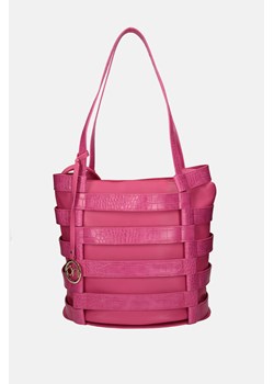Różowa torebka na ramię Nobo 2w1 ze sklepu NOBOBAGS.COM w kategorii Torby Shopper bag - zdjęcie 167465319