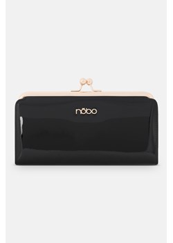 Lakierowany portfel Nobo z biglem czarny ze sklepu NOBOBAGS.COM w kategorii Portfele damskie - zdjęcie 167466549