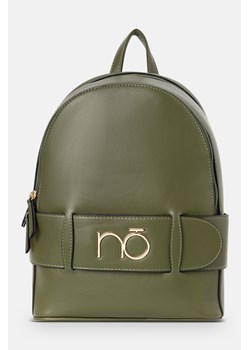 Elegancki dwukomorowy plecak Nobo zielony ze sklepu NOBOBAGS.COM w kategorii Plecaki - zdjęcie 167466559
