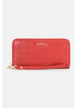 Duży portfel Nobo croco czerwony ze sklepu NOBOBAGS.COM w kategorii Portfele damskie - zdjęcie 167466617