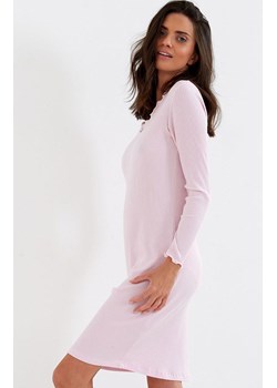 Damska koszula nocna różowa 218, Kolor różowy, Rozmiar S, Cana ze sklepu Intymna w kategorii Koszule nocne - zdjęcie 167563617