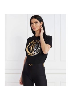 Just Cavalli T-shirt | Regular Fit ze sklepu Gomez Fashion Store w kategorii Bluzki damskie - zdjęcie 167563709