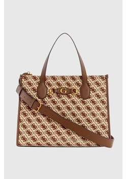 GUESS Brązowa torebka Izzy ze sklepu outfit.pl w kategorii Torby Shopper bag - zdjęcie 167616496