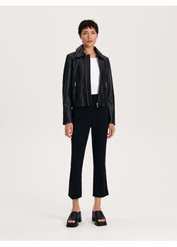 Reserved - Spodnie z kantem - czarny ze sklepu Reserved w kategorii Spodnie damskie - zdjęcie 167619937
